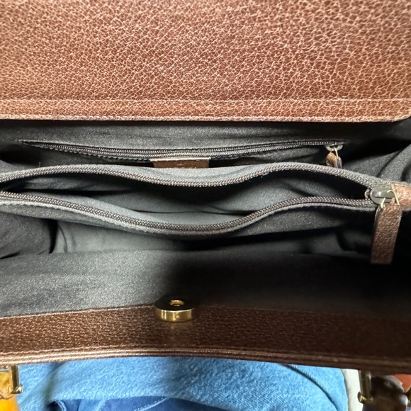 Gucci Diana Large Vintage Bamboo tote in Brown - Picture 9 of 16